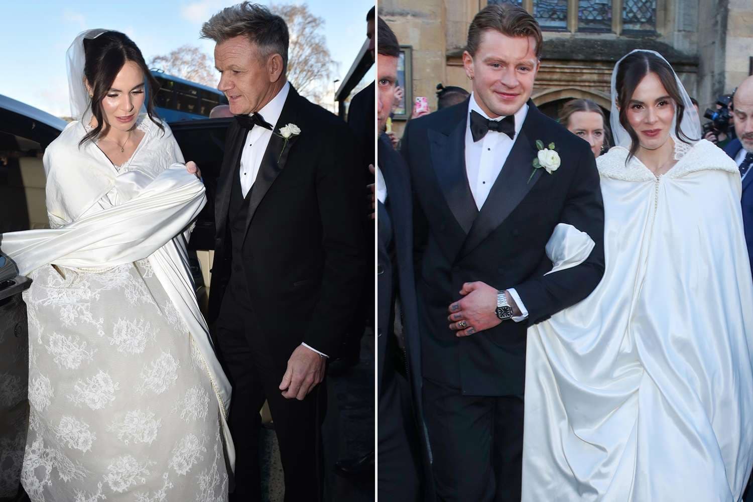 Gordon Ramsay's Daughter Holly Weds Olympic Champion Adam Peaty