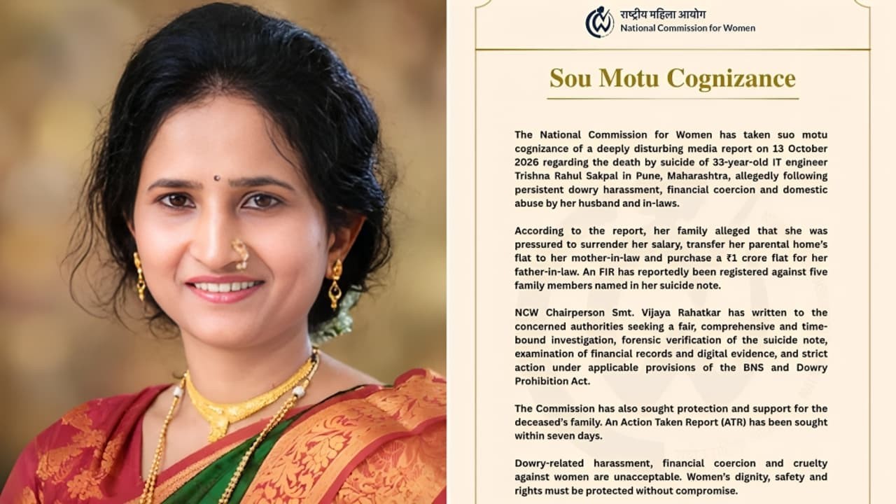 Pune IT Engineer's Death Exposes Dowry Greed, India's Women's Commission Demands Probe